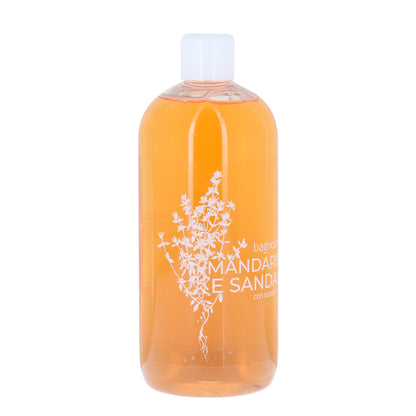 Bagnodoccia mandarino e sandalo dratante e purificante. Confezione 200 ml