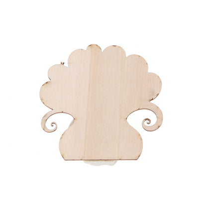Angelo in resina Prima Comunione con Albero della Vita in legno. Dimensioni 8x8 cm