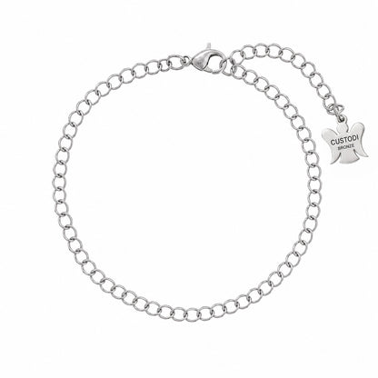 Bracciale in Bronzo Anelli Grandi 21 cm