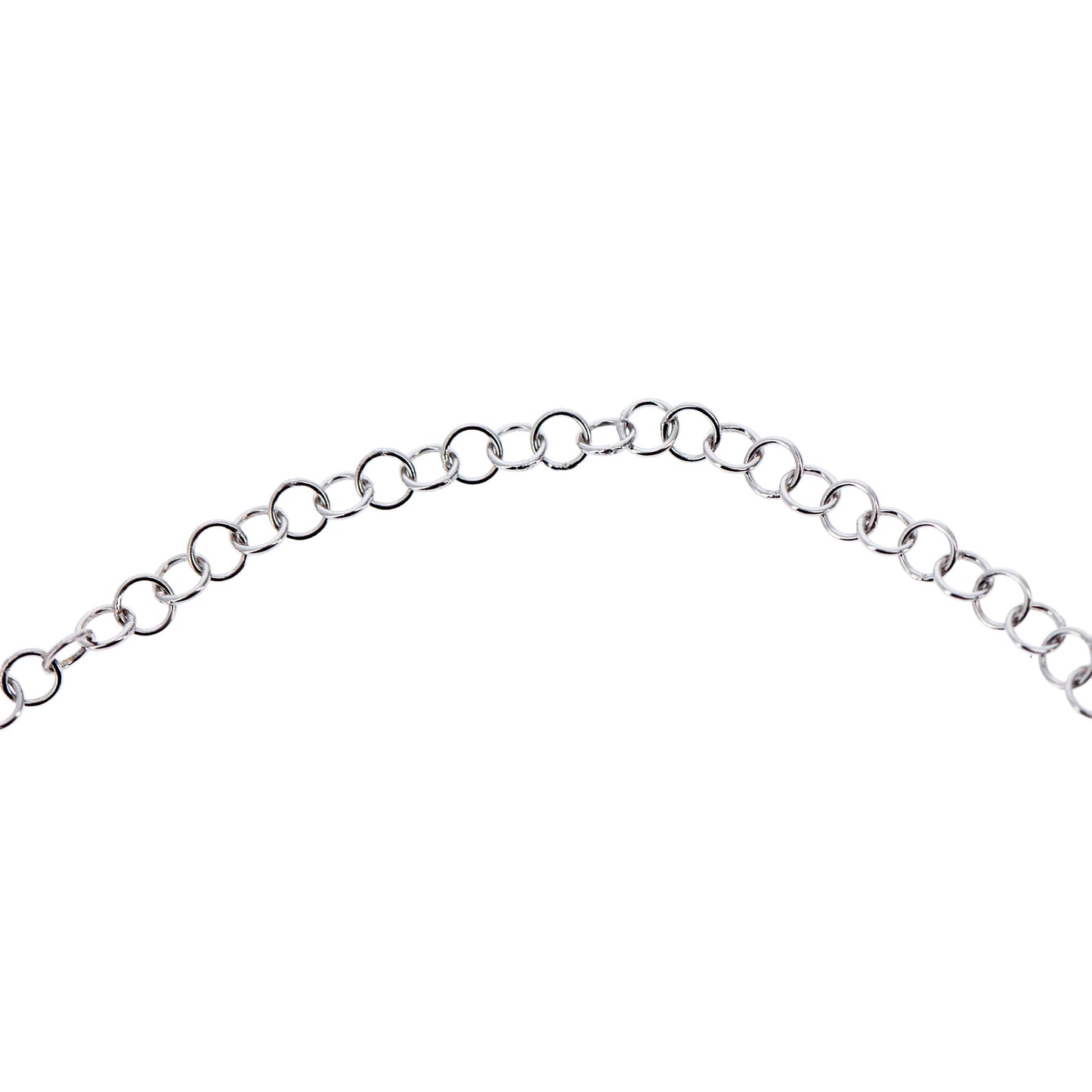 Bracciale in Bronzo Anelli Grandi 21 cm