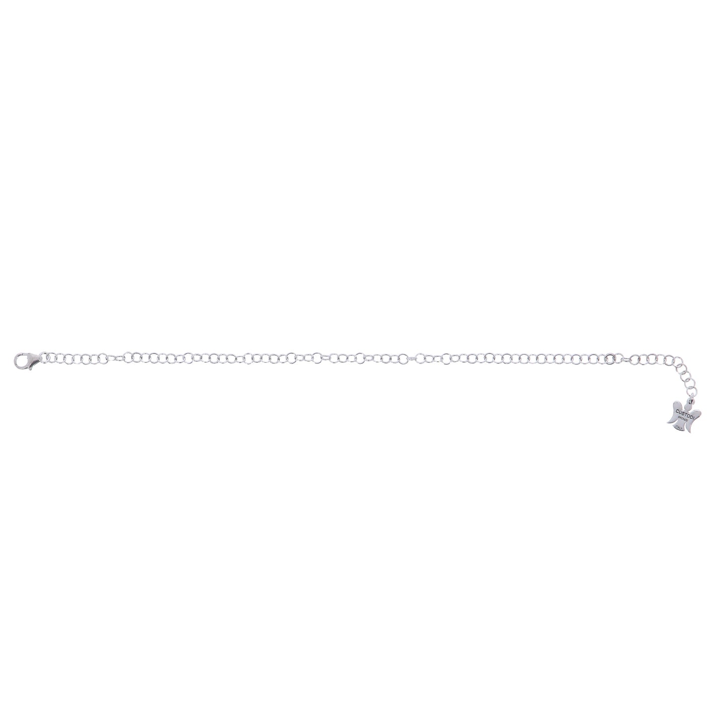 Bracciale in Bronzo Anelli Grandi 21 cm