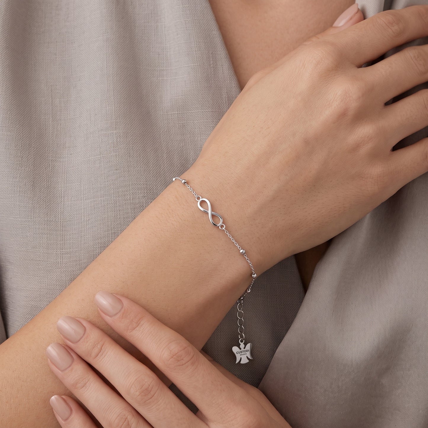 Bracciale Infinito in bronzo