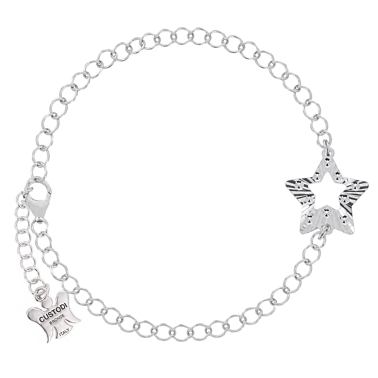 Bracciale stella  in bronzo