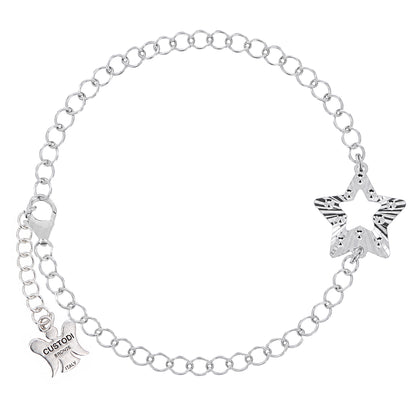 Bracciale stella  in bronzo