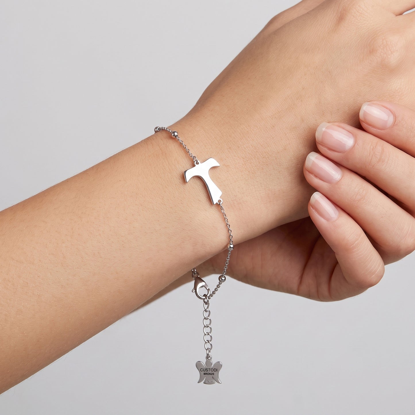 Bracciale Tau in bronzo