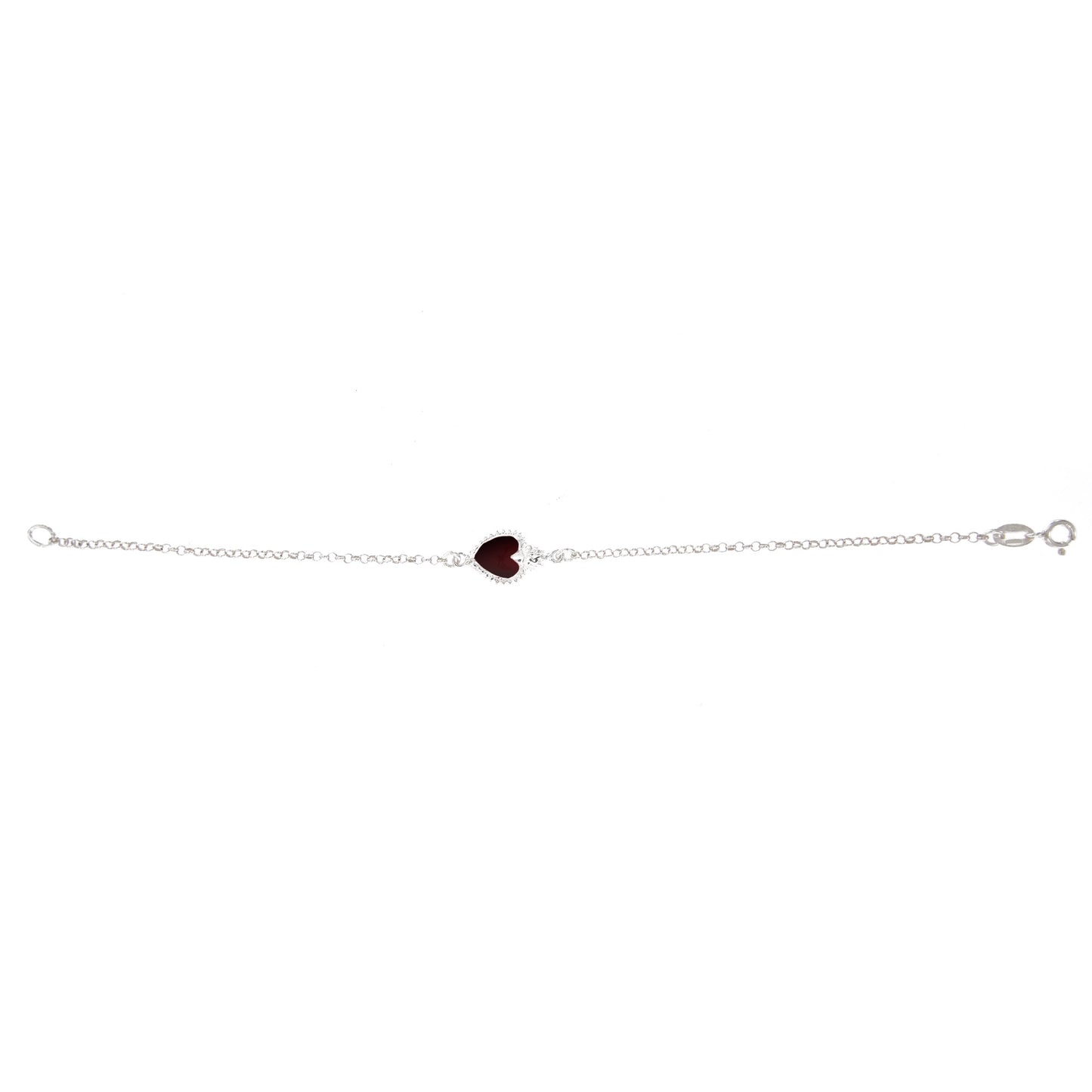Bracciale Cuore Votivo, argento 925
