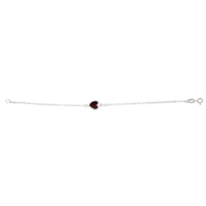 Bracciale Cuore Votivo, argento 925