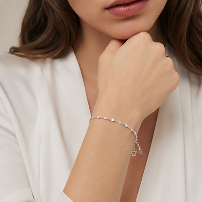Bracciale con Angelo in bronzo