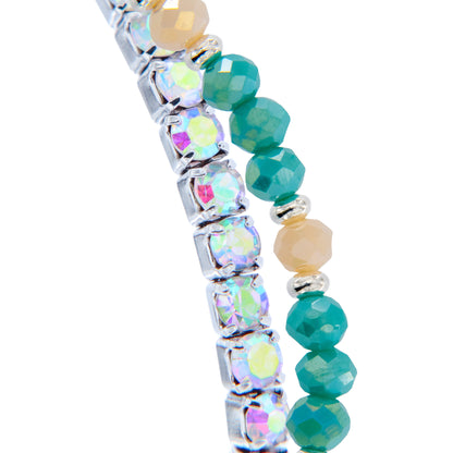 Bracciale Devozionale Doppio Filo Tiffany con Miracolosa
