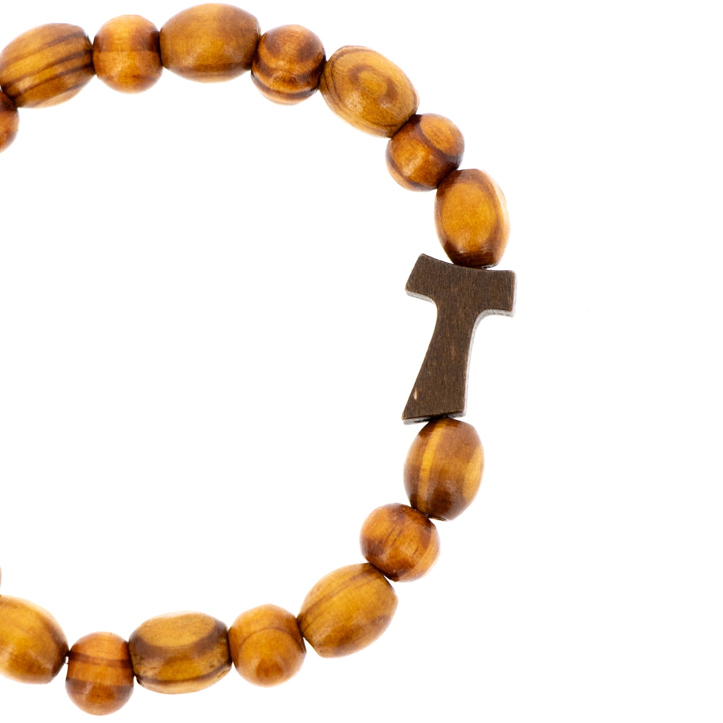 Bracciale decina in legno per Giubileo 2025
