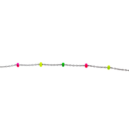 Bracciale bimbo/a colori fluo in bronzo