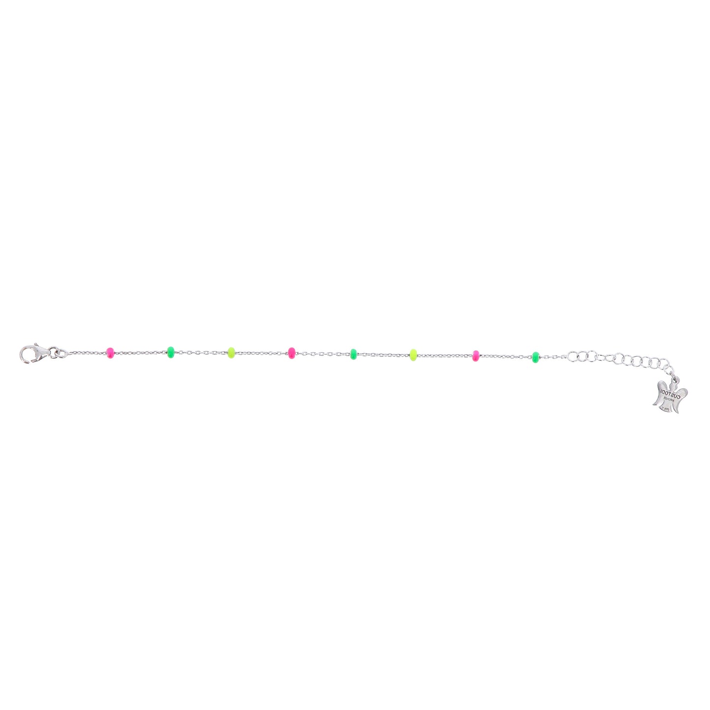 Bracciale bimbo/a colori fluo in bronzo