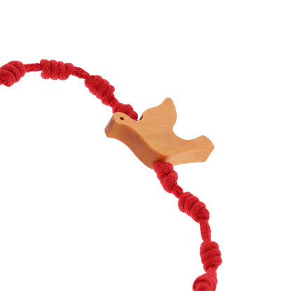 Croce Ricordo Cresima in Cartoncino Plastificato con Bracciale – 9 cm