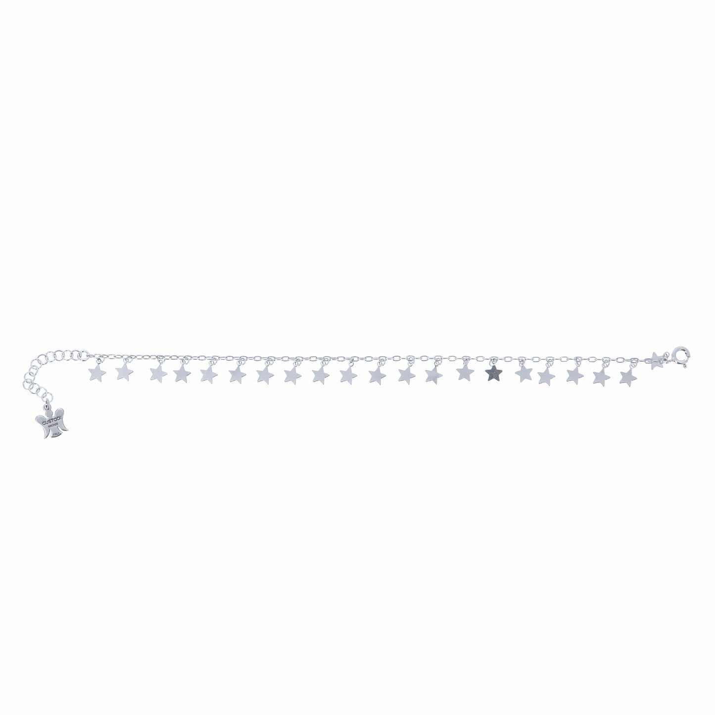 Bracciale con Stelline in Bronzo 21 cm