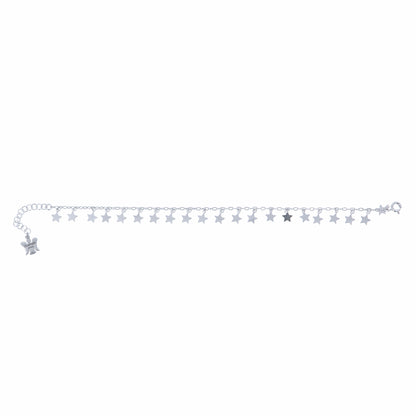 Bracciale con Stelline in Bronzo 21 cm