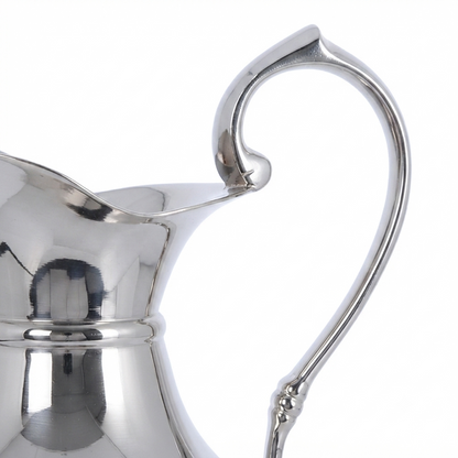 Brocca Manutergio Liturgica in Ottone Nichelato 10 cm