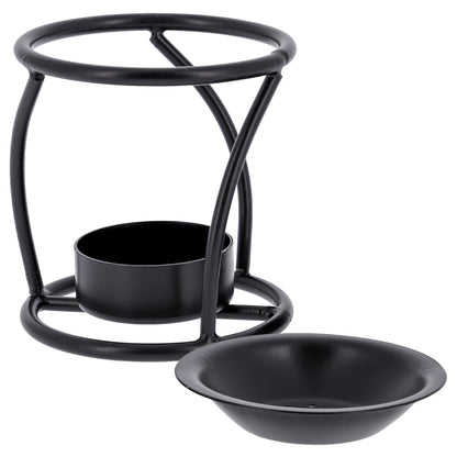 Brucia incenso in ferro di colore nero – Articolo liturgico – Altezza 7,5 cm