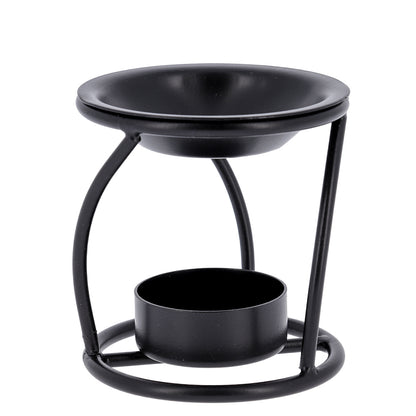 Brucia incenso in ferro di colore nero – Articolo liturgico – Altezza 7,5 cm