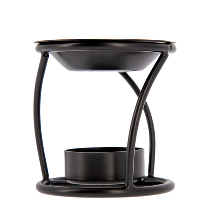 Brucia incenso in ferro di colore nero – Articolo liturgico – Altezza 7,5 cm