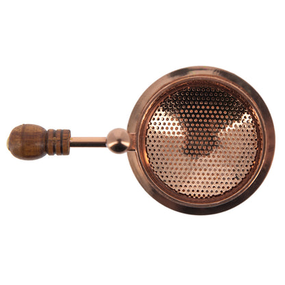 Brucia incenso regolabile in ottone color rame – Articolo liturgico – Altezza 11 cm