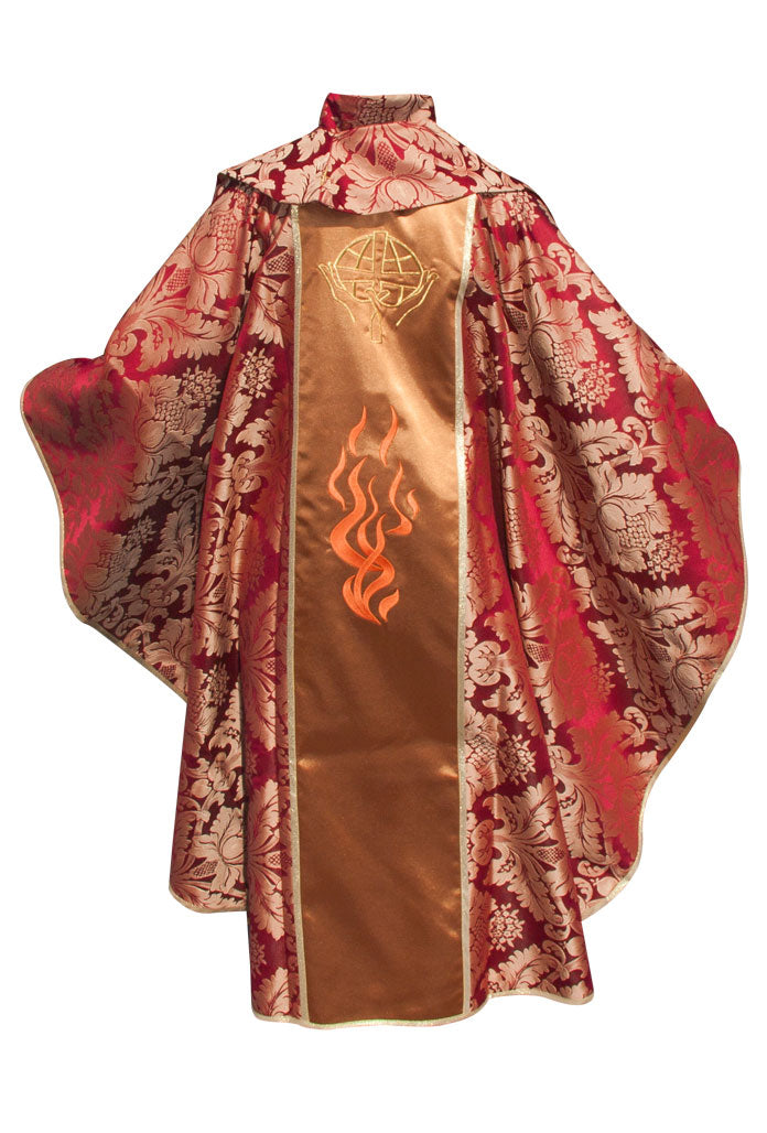 Casula rossa Sacro Cuore