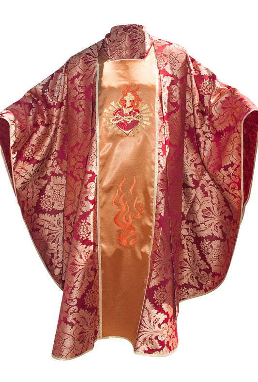 Casula rossa Sacro Cuore