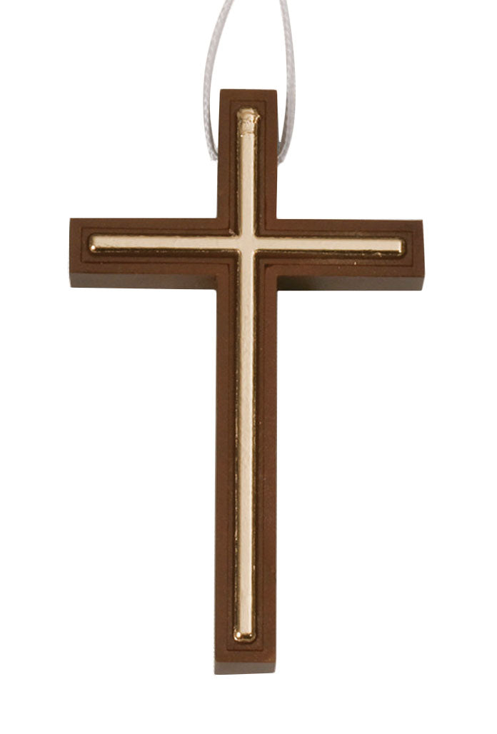 Croce Prima Comunione in legno h. 10 cm