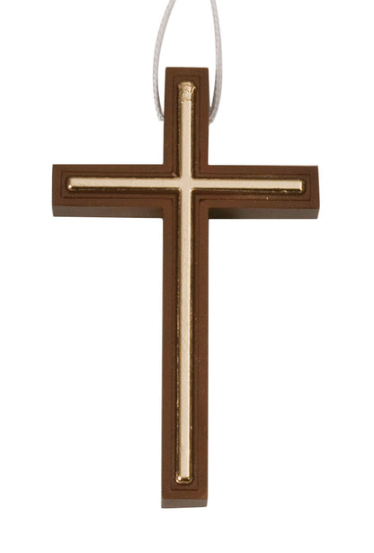 Croce Prima Comunione in legno h. 10 cm