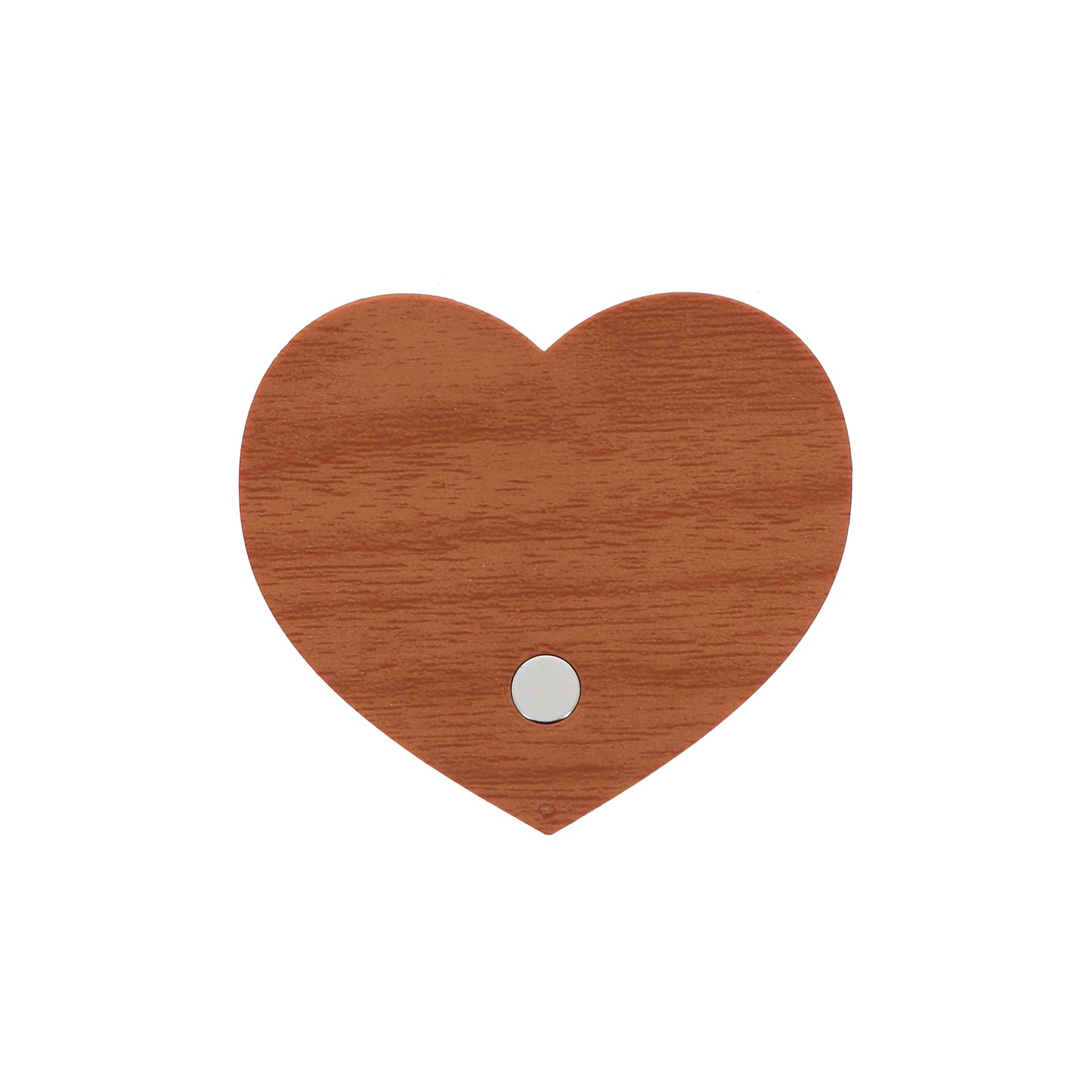 Magnete a forma di cuore con immagine oro a caldo. Per Comunione e Cresima. Altezza 6 cm