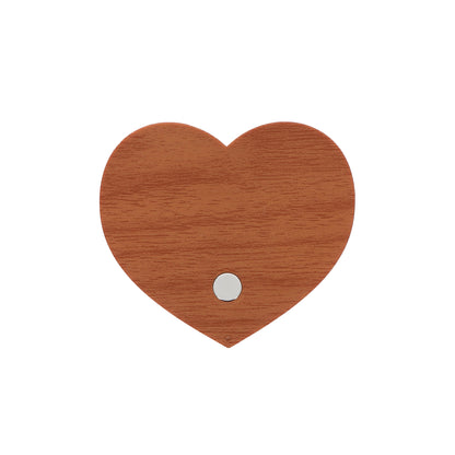 Magnete a forma di cuore con immagine oro a caldo. Per Comunione e Cresima. Altezza 6 cm