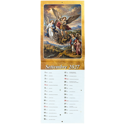 Calendario da muro 2027