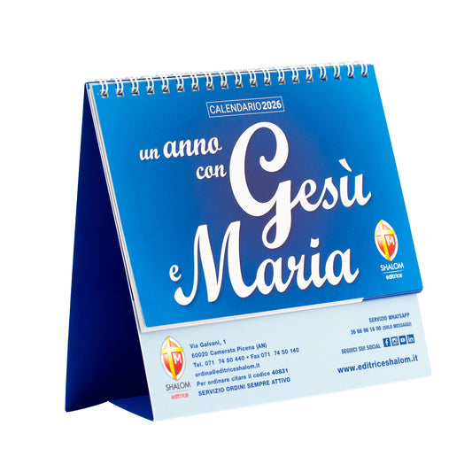 Calendario da tavolo 2026