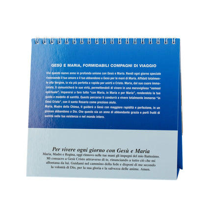 Calendario da tavolo 2026