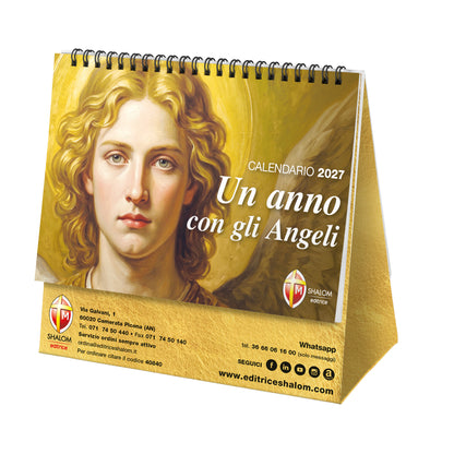Calendario da tavolo 2027. Un anno con gli angeli