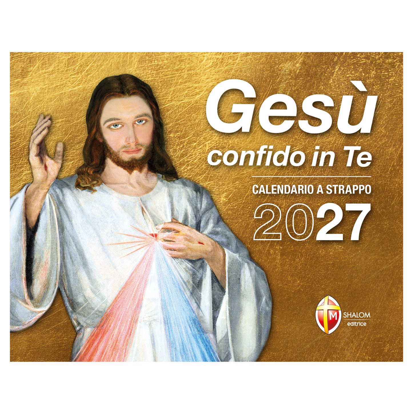 Calendario a strappo Gesù confido in Te 2027