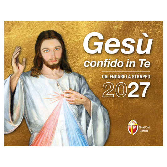 Calendario a strappo Gesù confido in Te 2027