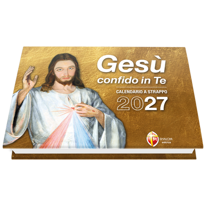 Calendario a strappo Gesù confido in Te 2027