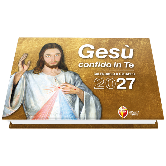Calendario a strappo Gesù confido in Te 2027