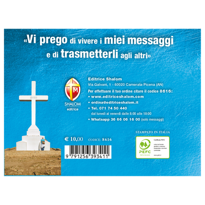 Calendario a strappo Medjugorje 2027.
Un anno con Maria. "Vivete i miei messaggi"