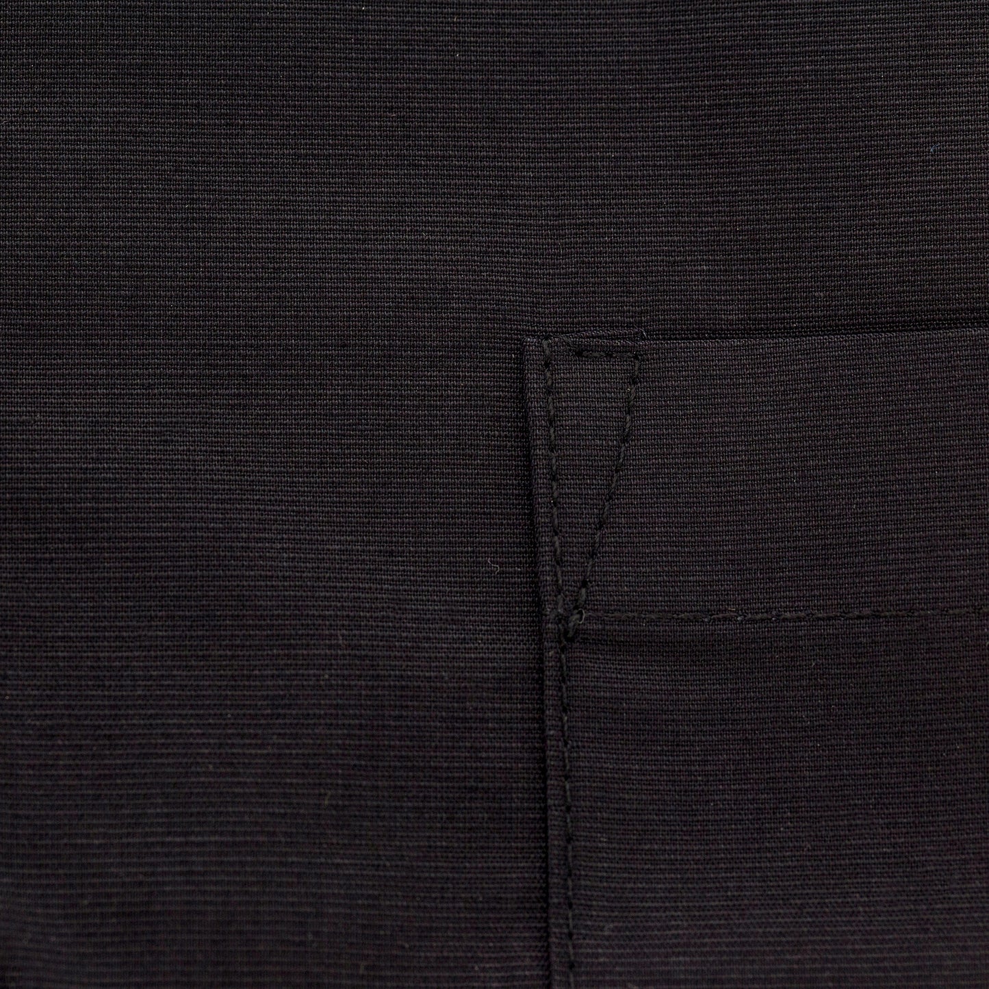 Camicia sacerdotale nera manica corta misto cotone