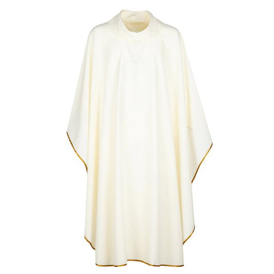 Casula tinta unita senza ricamo. Poliestere