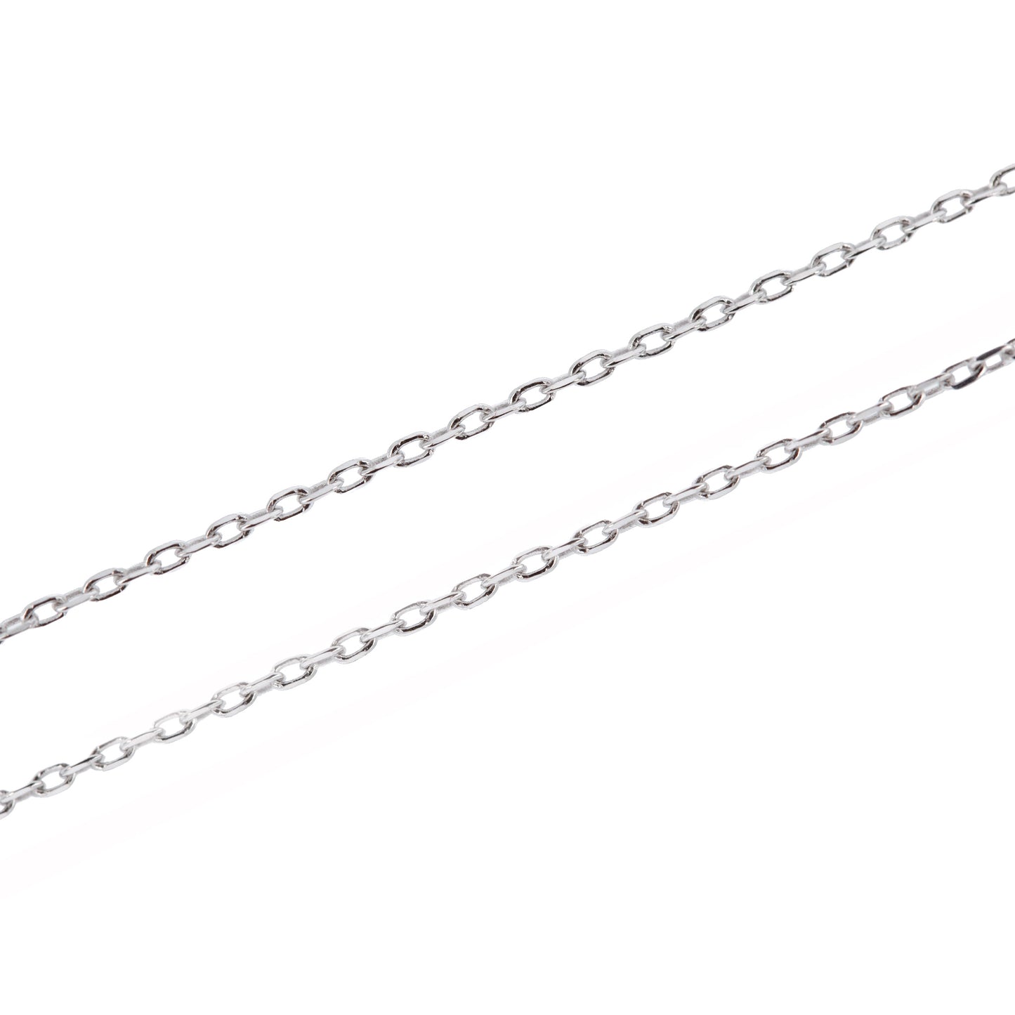 Collana in Bronzo Maglia Fine 43 cm
