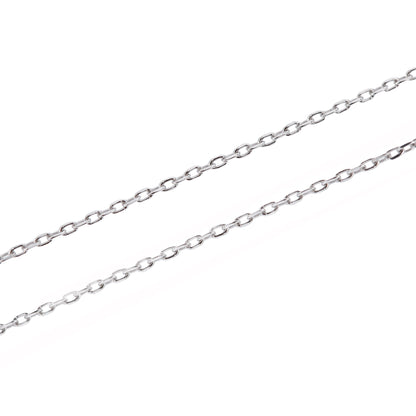 Collana in Bronzo Maglia Fine 43 cm