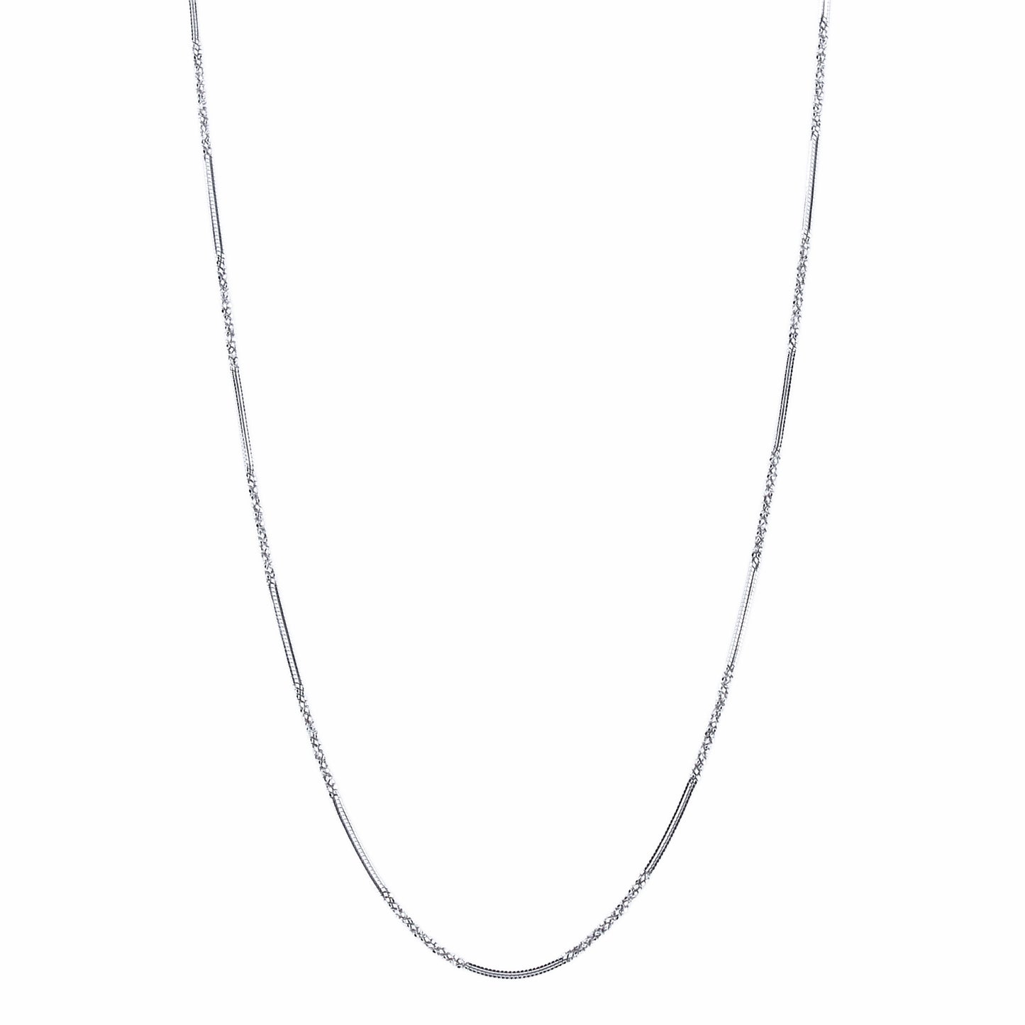 Collana catena lavorata in bronzo