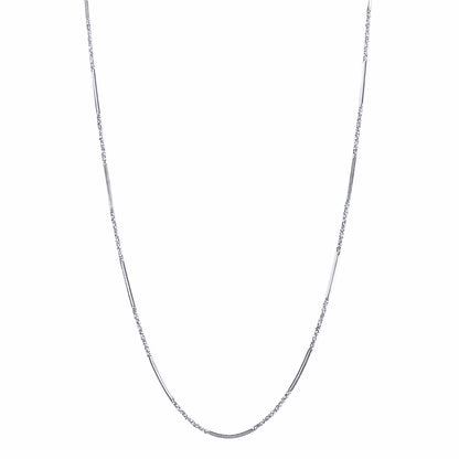 Collana catena lavorata in bronzo