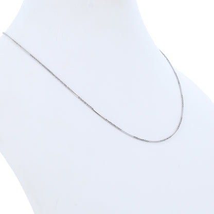 Collana catena lavorata in bronzo