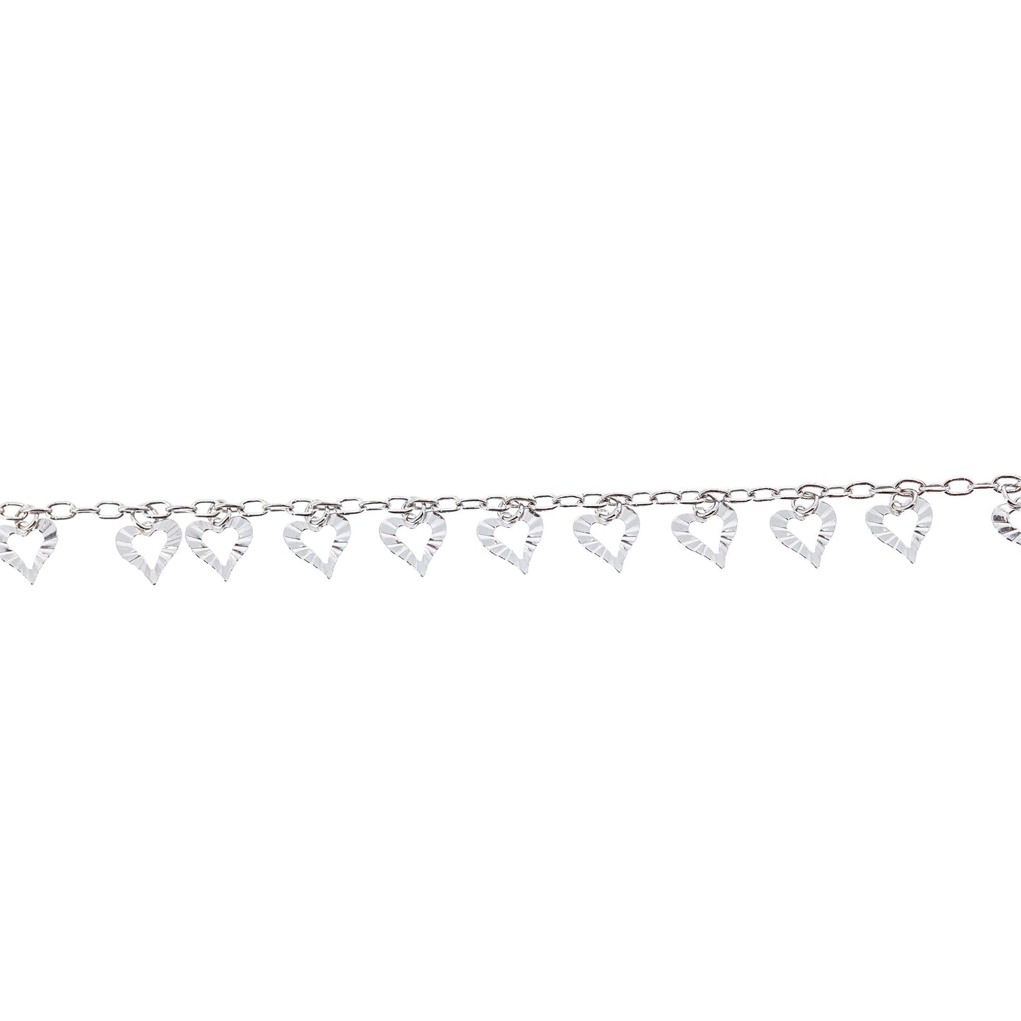 Cavigliera Cuoricini in Bronzo 24 cm