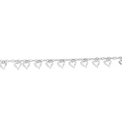 Cavigliera Cuoricini in Bronzo 24 cm