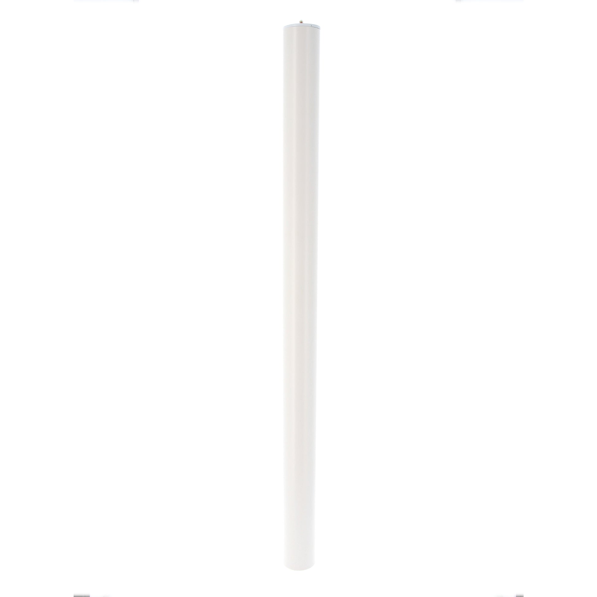 Candela a cera liquida con cartuccia diametro 8 cm e altezza 120 cm.