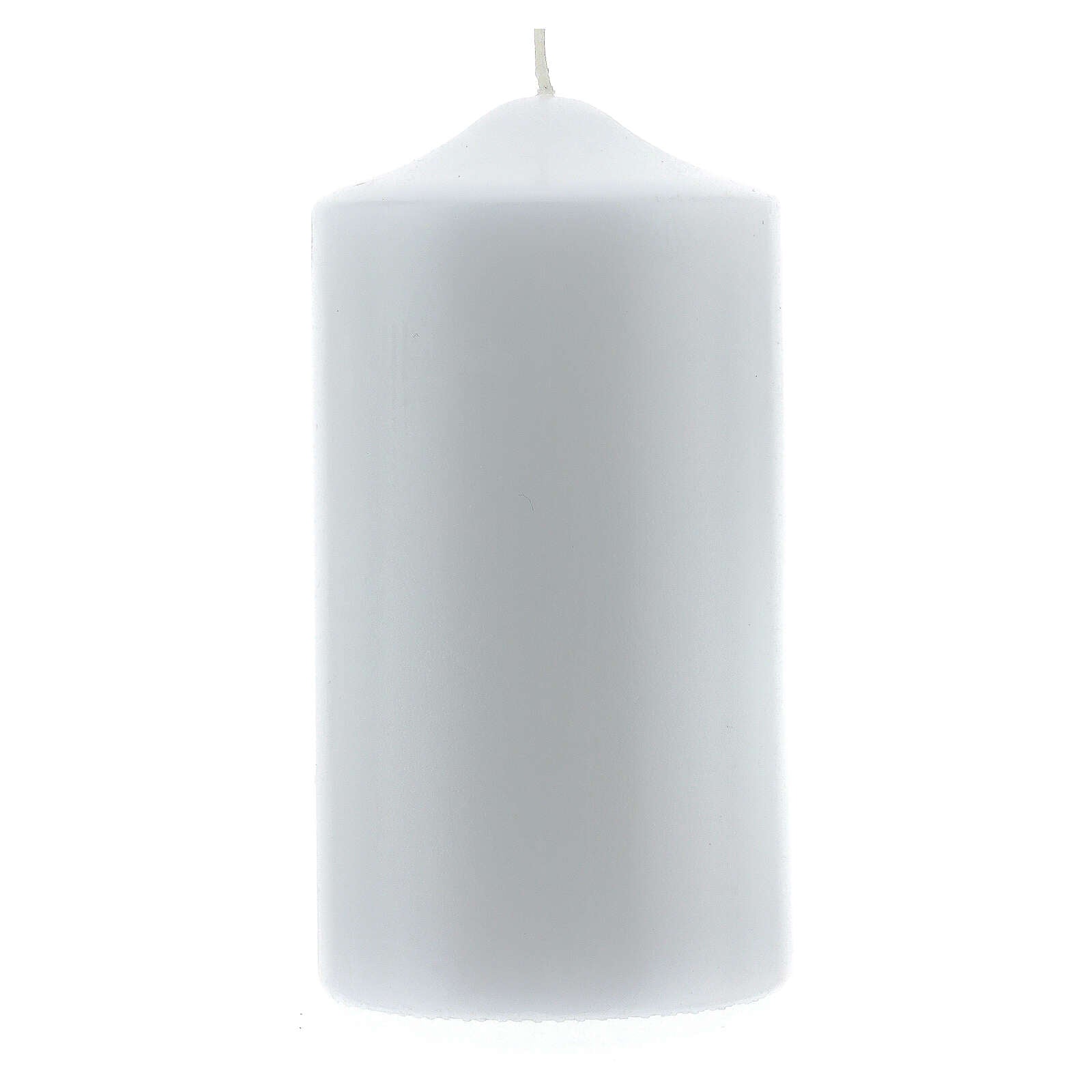 Candela cero per liturgie, Avvento, Quaresima. Dimensioni 8x15 cm